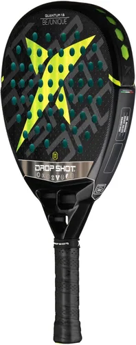 Miniatura 6 de Drop Shot DP304020 Pala de pádel BE Línea Única [Quantum 1.0] Formato Diamante Grosor 1.5 pulgadas (1.496 in) 24K Rectángulo Cara Carbono
