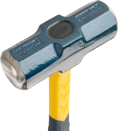 Miniatura 3 de ESTWING Sure Strike Engineer's Hammer - Trineo de 64 onzas con mango de fibra de vidrio y agarre antideslizante para cojín - MRF64E