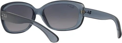Miniatura 6 de Ray-Ban RB4101 Jackie Ohh Butterfly - Lentes de sol para mujer color azul transparenteazul degradado polarizado 2283in Transparente AzulAzul