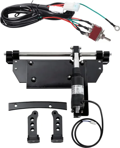 Miniatura 2 de Soporte Central Eléctrico - Soporte de Motocicleta SLMOTO Compatible con Harley Touring Bagger 2009-2016 FLT FLHT FLHTCU FLHRC Road King Road Glide