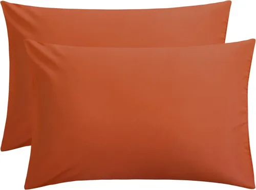 Miniatura 110 de FLXXIE Juego de 2 fundas de almohada de microfibra tamaño Queen, fundas de almohada suaves con cierre de sobre, fundas de almohada resistentes a