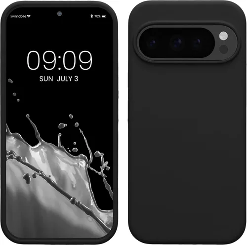Miniatura 217 de kwmobile Funda Compatible con Google Pixel 6 Pro - Funda de teléfono de silicona TPU con acabado suave - Azul Arrecife