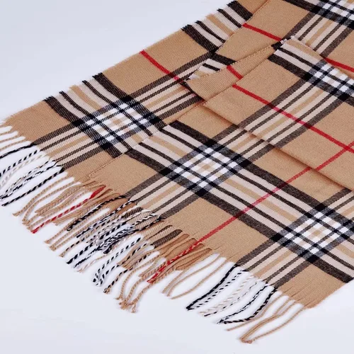 Miniatura 5 de Ausekaly Bufanda para hombre y mujer, bufanda de cuello de cachemira, bufanda de invierno, bufanda de otoño, más suave, clásica, cálida