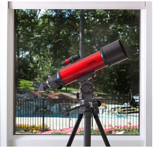 Miniatura 5 de Carson Red Planet - Telescopio refractor (25-2.205 x 3.150 in, RP-200), color rojo