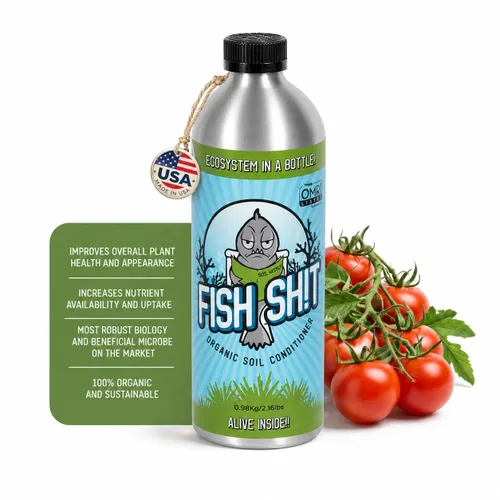 Miniatura 2 de Fish Head Farms - Acondicionador líquido orgánico de suelo, 1 litro, biología viva para plantas de interior y exterior, crecimiento de raíces