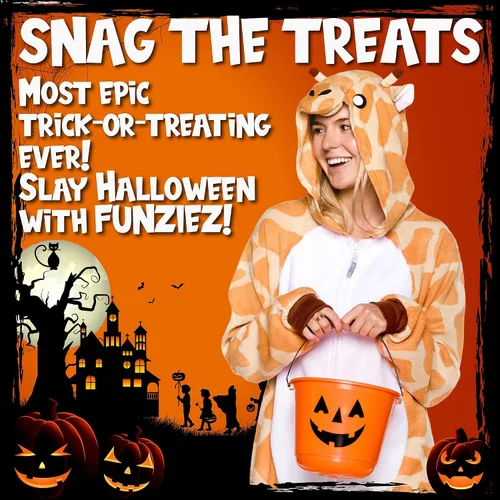 Miniatura 2 de Funziez! - Disfraz de animal de una pieza para adultos, diseño de felpa para Halloween, traje de cosplay de fruta para mujer y hombre