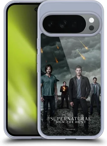 Miniatura 14 de Head Case Designs Supernatural Sam, Dean & Castiel Key Art - Funda de gel con licencia oficial [protección de grado militar] compatible con Google