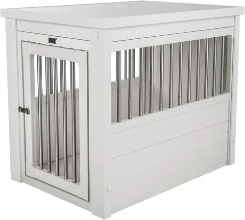 Miniatura 14 de New Age Pet ECOFLEX InnPlace - Jaula para perros y mesa auxiliar, perrera estilo muebles de interior, para perros pequeños, medianos, grandes y XL