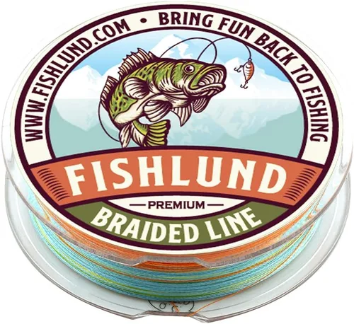 Miniatura 4 de Línea de pesca trenzada, trenza de línea de pesca resistente a la decoloración, fuerte, suave, redonda, sensible, línea trenzada de libra de prueba