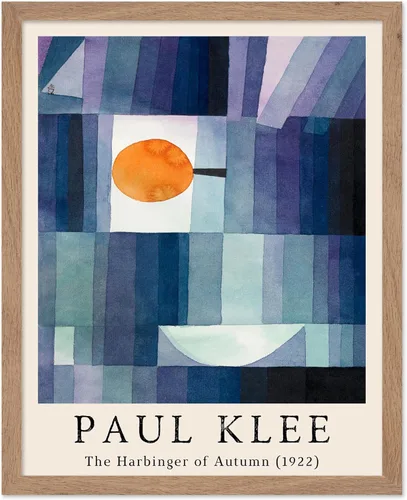 Miniatura 68 de Poster Master Póster vintage de Paul Klee – Impresión retro de cómicos – Arte de dibujo – Arte abstracto – Regalo para hombres y mujeres – Estilo-09