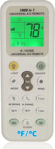 Mando a distancia universal de repuesto para aire acondicionado LG Panasonic Sharp Samsung Fujitsu Gree Guangda Guqiao Haier Helton Hemilton Hicon