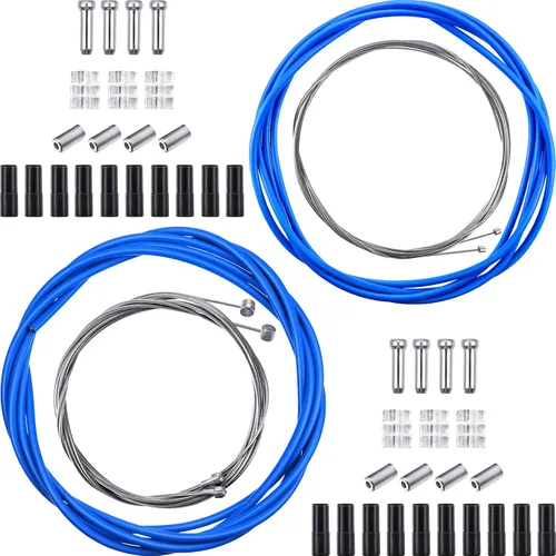 Miniatura 12 de Línea de transmisión universal de bicicleta Cambio de bicicleta Cable y cable de freno Kit para reparación de bicicletas de montaña