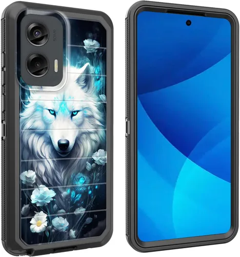 Miniatura 111 de Funda para Moto G Play 4G 2024, cuerpo completo, protección contra caídas, resistente, 3 capas, militar, resistente, duradera, para Motorola Moto G