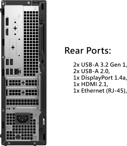 Miniatura 6 de Dell Pro Slim QCS1250 SFF Desktop (OptiPlex de próxima generación), 14ª generación i5-14500 (14 núcleos, hasta 5.0 GHz), 16 GB DDR5 RAM, 512 GB PCIe