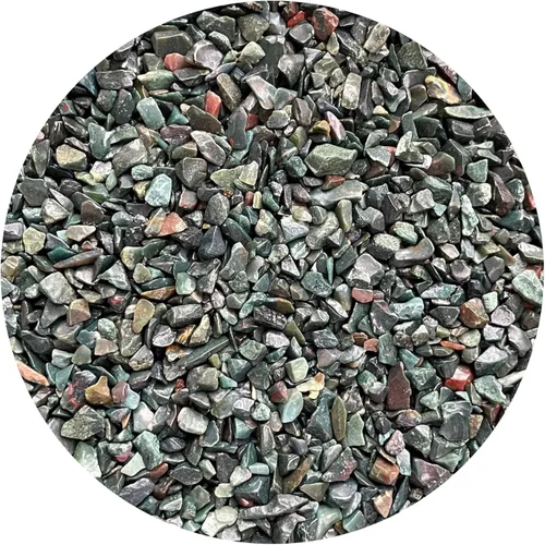 Miniatura 48 de GAF TREASURES Chips de piedras preciosas de jade semi nefrita natural, de 0.5 libras, mini cristales triturados, chips de cristal sin perforar