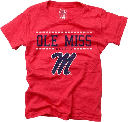 Miniatura 95 de Wes and Willy NCAA - Camiseta mezclada S/S para niñas púrpura (washington huskies purple)