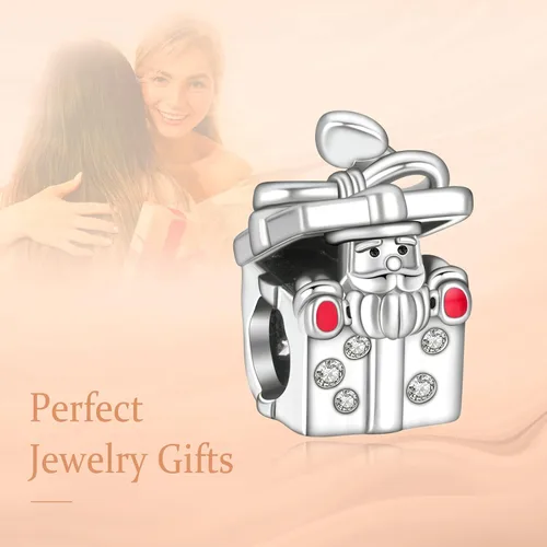 Miniatura 4 de Annmors Christmas Charm for Woman-925 Sterling Silver Dangle Pendant BeadGirl Jewelry Beads Gifts for Women BraceletNecklace