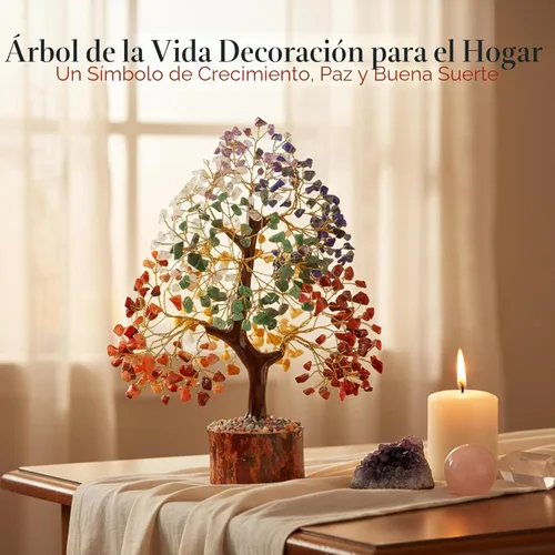 Miniatura 2 de El árbol de cristal original de 7 chakras, regalo de cumpleaños para mujeres, árbol de la vida de cristal curativo para hermana, regalos
