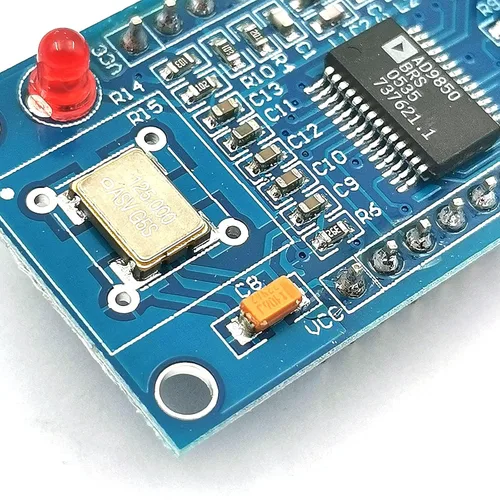 Miniatura 6 de DEVMO Onda sinusoidal del módulo 0-40MHz del generador de señal de DDS AD9850 y equipo de prueba de IC de salida de onda cuadrada 2