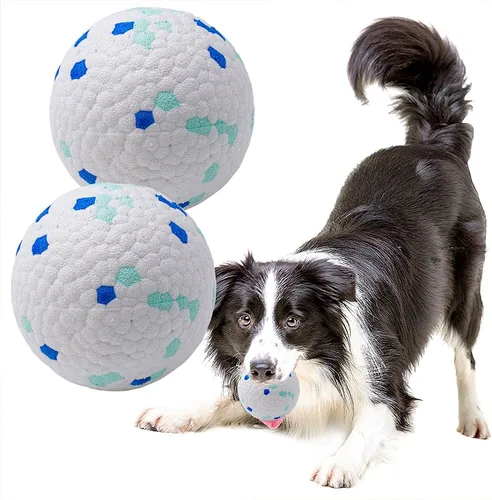 Miniatura 11 de Pelotas de Juguete para Perros para Masticadores Agresivos, Pelotas Flotantes Rebotadoras Indestructibles y Duraderas para que los Perros Busquen