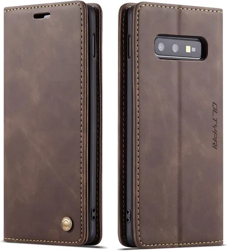 Miniatura 9 de Funda de cuero estilo cartera vintage para Samsung S