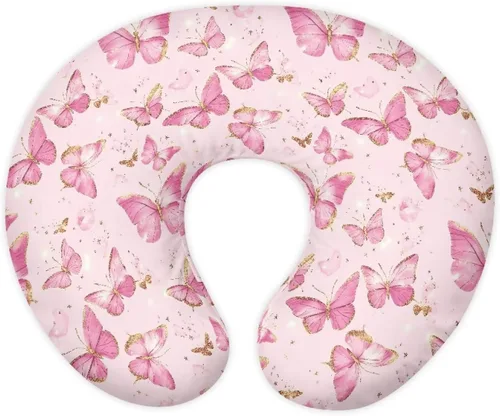 Miniatura 17 de Funda de almohada de lactancia para recién nacido, neutra, en forma de media luna, fundas de almohada de lactancia materna de repuesto