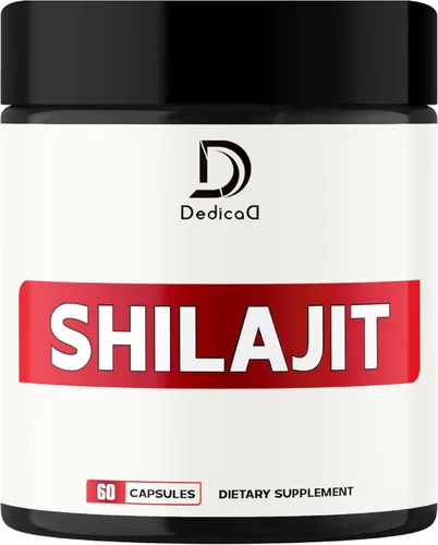 Shilajit Cápsulas orgánicas puras del Himalaya de 1000 mg – Contiene Fulvic, ácido húmico natural y 85 otros – Suplemento Shilajit para el