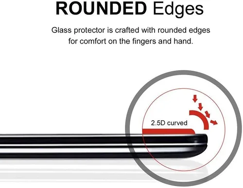 Miniatura 3 de Supershieldz Protector de pantalla de vidrio templado diseñado para LG Velvet and Velvet 5G UW (cubierta completa) (vidrio curvado 3D) antiarañazos