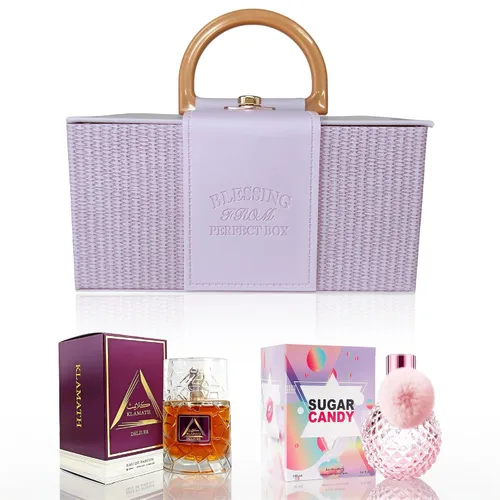 Miniatura 8 de 6PM - Juego de colonia de pareja Royal & Pink, 100 mlx2 Eau de Parfum de larga duración aroma floral y afrutado para mujeres y hombres, perfume