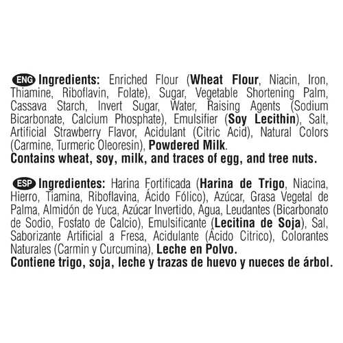 Miniatura 3 de Festival Galletas de fresa Galletas sándwich de fresa crema Tintes naturales y bajo en sodio Alto contenido de crema 14.6 onzas