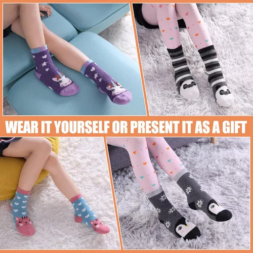 Miniatura 2 de Kids Wool Hiking Socks for Girls Boys Toddlers Thick Winter Warm Thermal Boot Socks
