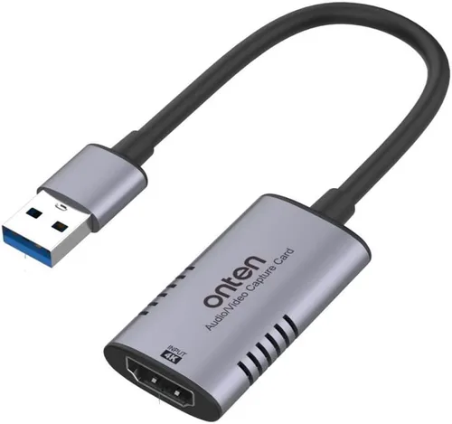 Tarjeta de captura de video, dispositivo de captura de video HDMI 4K, 1080P HD 30fps Grabber de audio y video en vivo para juegos, transmisión,