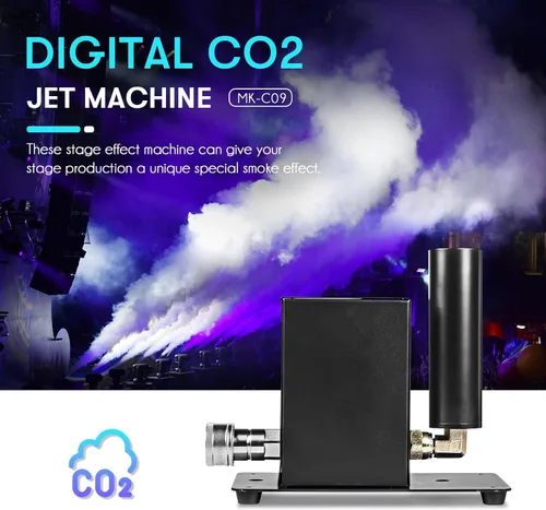 Miniatura 7 de Máquina de chorro de CO2 digital DMX CO2 Máquina de niebla Máquina de efecto de etapa de control DMX para espectáculo de eventos de DJ de escenario
