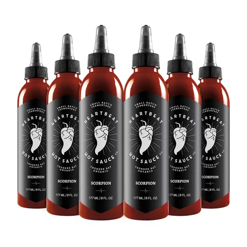 Miniatura 8 de Heartbeat - Salsa picante de arándanos, habanero de arándanos, 6 onzas, paquete de 6 unidades, lote pequeño y hecho a mano con arándanos reales
