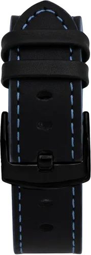Miniatura 7 de Bandini Correa de cuero para hombre para Apple Watch de 1.732 in 1.772 in 1.654 in 1.614 in 1.575 in 1.496 in 1.929 in y Ultra, correa de iWatch