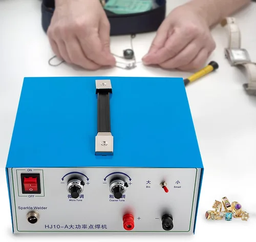 Miniatura 10 de Soldador por puntos, máquina de soldadura por puntos de argón de pulso 80A con interruptor de pie, herramienta de soldadura por puntos de joyería