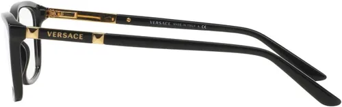 Miniatura 3 de Versace Rectangular moderno para mujer, Negro