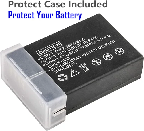 Miniatura 5 de Kastar Batería x2 + cargador LCD dual para Canon LP-E17, Rebel SL2, Rebel T6i, T6s, Rebel T7i T8i, EOS M3, EOS M5, EOS M6 Mark II, EOS 77D, EOS