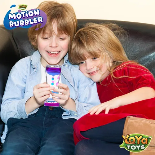 Miniatura 8 de YoYa Toys Liquimo - Bolígrafo de Burbujas de Movimiento Líquido 1 Paquete - Juguete Sensorial para Niños y Adultos - Temporizador de Burbujas