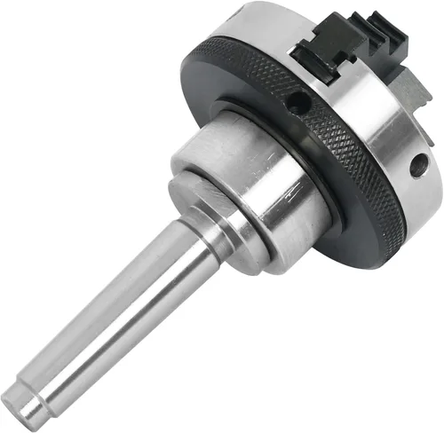 Miniatura 2 de Mandril de torno de madera, mandíbula de 3 pulgadas con vástago MT-1 y MT-2, con 1 rosca de 8TPI, para herramientas de torno de carpintería