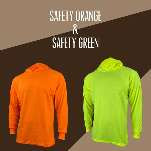 Miniatura 6 de Camisas de Alta Visibilidad de Seguridad para Hombre, Camisas de Construcción para Hombre, Camisas De Trabajo para Hombre Construcción