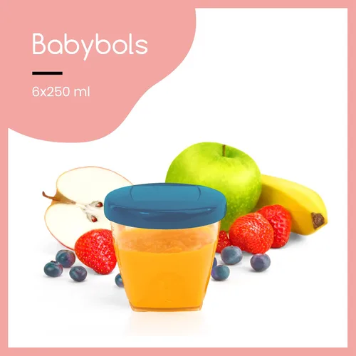 Miniatura 5 de Babymoov Paquete de almacenamiento y fabricante de alimentos para bebés - Duo Meal Station XL 6 en 1 licuadora de vapor + 6 tarros de vidrio