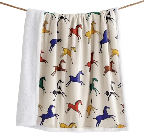 Miniatura 10 de Indigo Hill by HiEnd Accents Acadia - Manta de sherpa con estampado de pinos bosques, naturaleza, bosque, montaña, manta occidental para acampar al