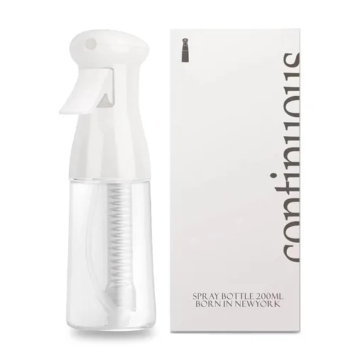 Miniatura 8 de Botella de spray para el cabello, espray vacío continuo para peinado, limpieza, plantas, nebulización y cuidado de la piel Verde