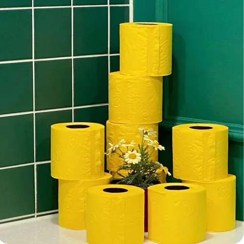 Miniatura 4 de Renova - Papel higiénico de colores perfumado, 5122635, Amarillo, 1
