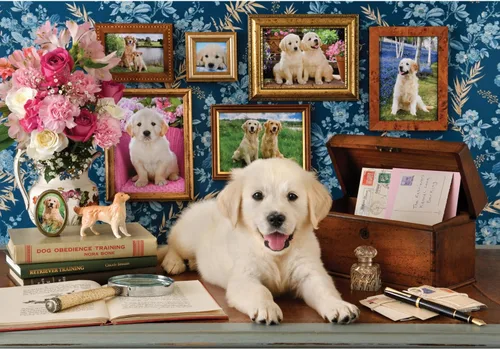 Miniatura 9 de Anatolian Puzzle - Perritos en el dormitorio, rompecabezas de 1000 piezas, #1143