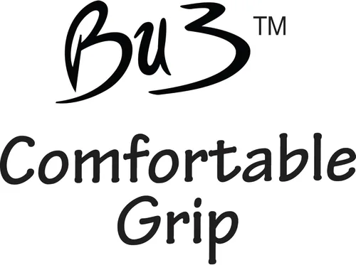 Miniatura 4 de BIC BU3 Grip - Bolígrafo retráctil, punta media (0.039 pulgadas), negro, bolígrafo negro para escuela y oficina, 12
