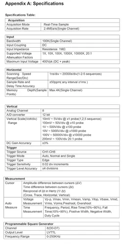 Miniatura 9 de Hantek 1008B - Osciloscopio de diagnóstico automotriz de 8 canales/Tarjeta DAQ/Generador programable de 8 canales
