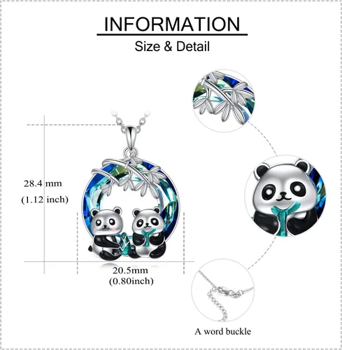 Miniatura 3 de Pingüinosperezosospandasbúhospanda rojojirafagatosllamasdinosaurioosocerdo monoconejito de Pascua, regalos de pingüinos, plata de ley 925, joyería