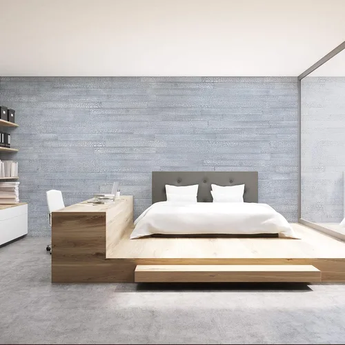 Miniatura 13 de Easy Peel & Stick Tablón de pared o panel de madera envejecida hazlo tú mismo, 12 piezas – 19.50 pies cuadrados – grande 5.0 x 46.5 pulgadas.
